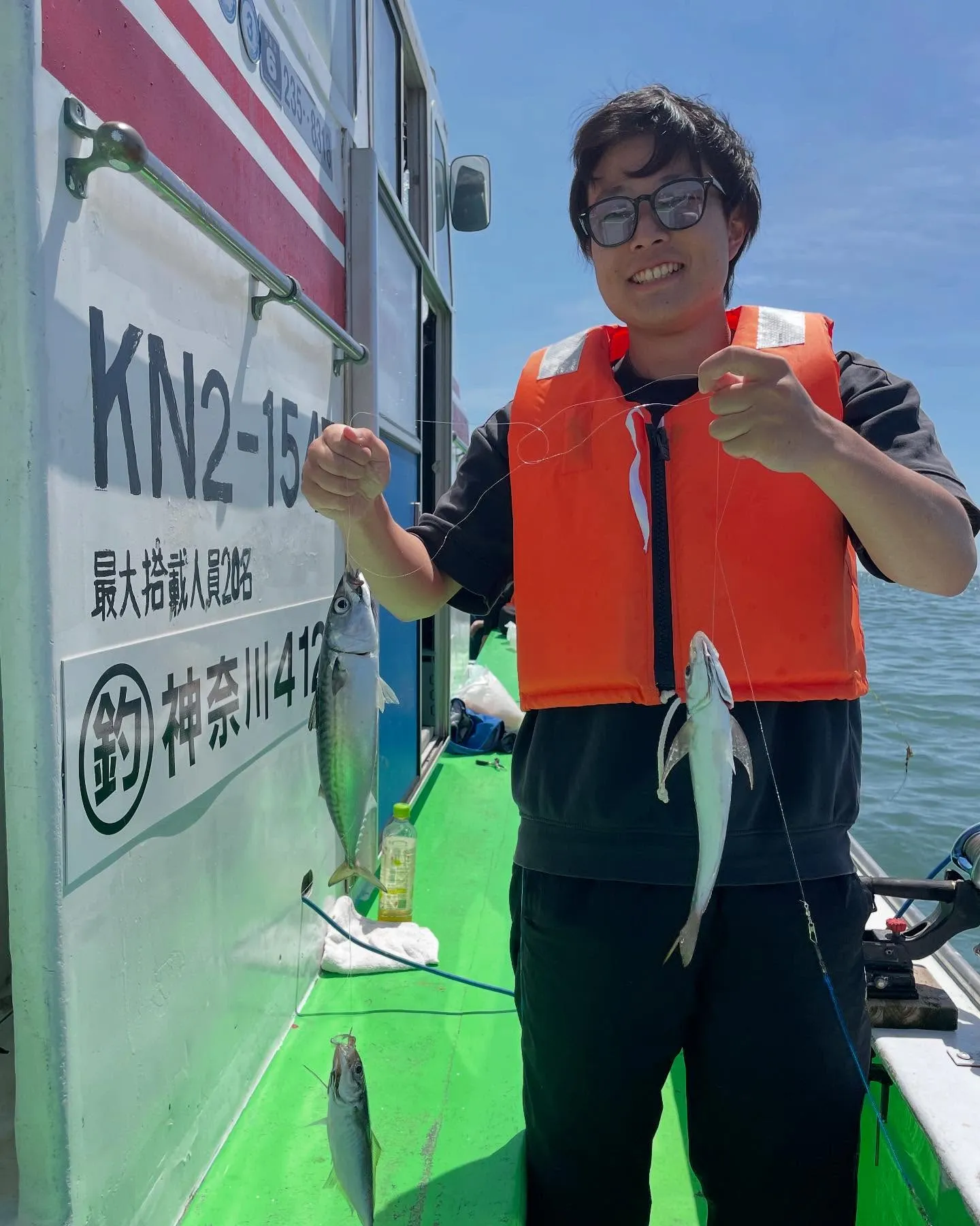 今日も朝からポツポツアタリありました。