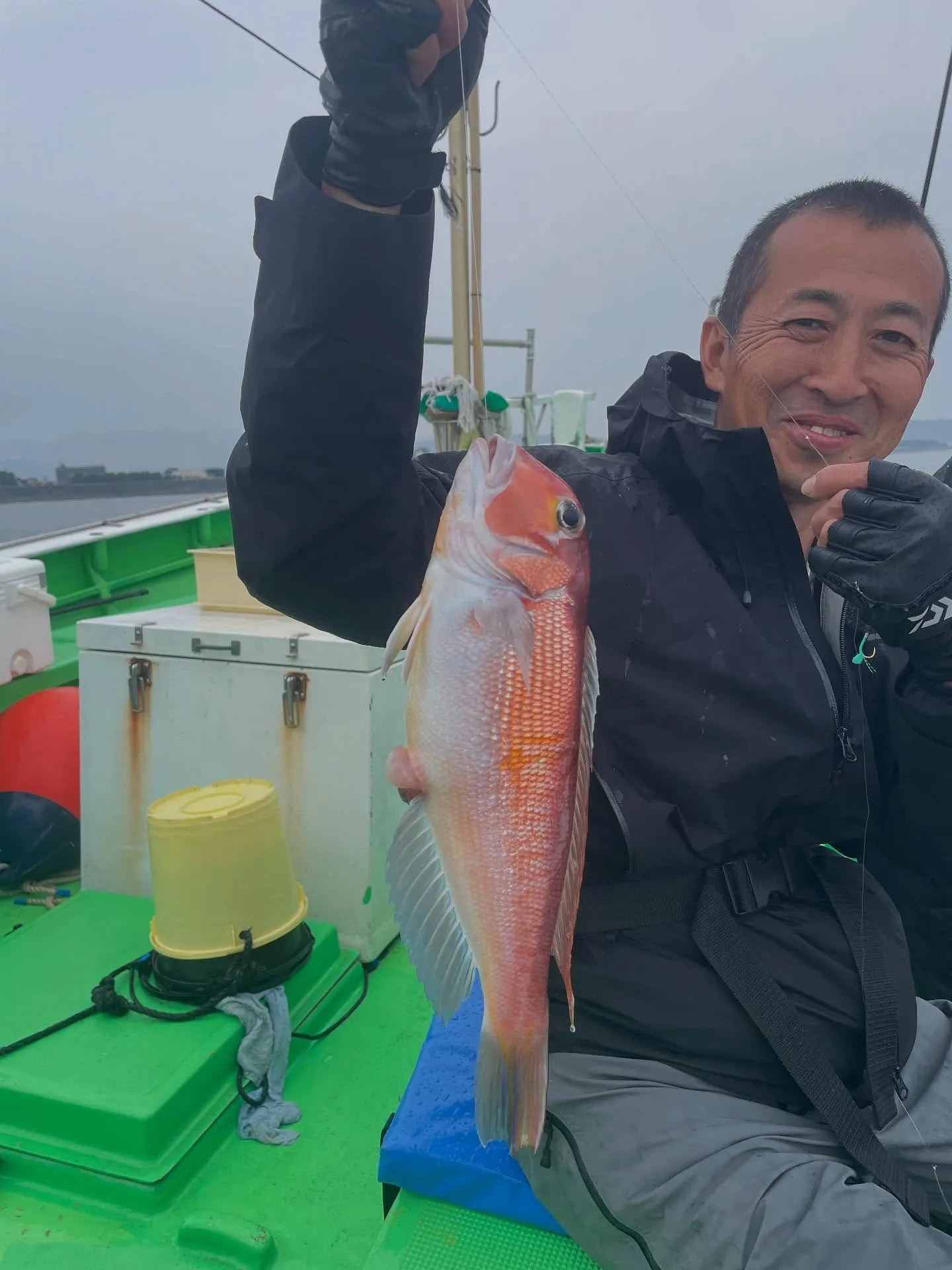 今日も仕立船にて