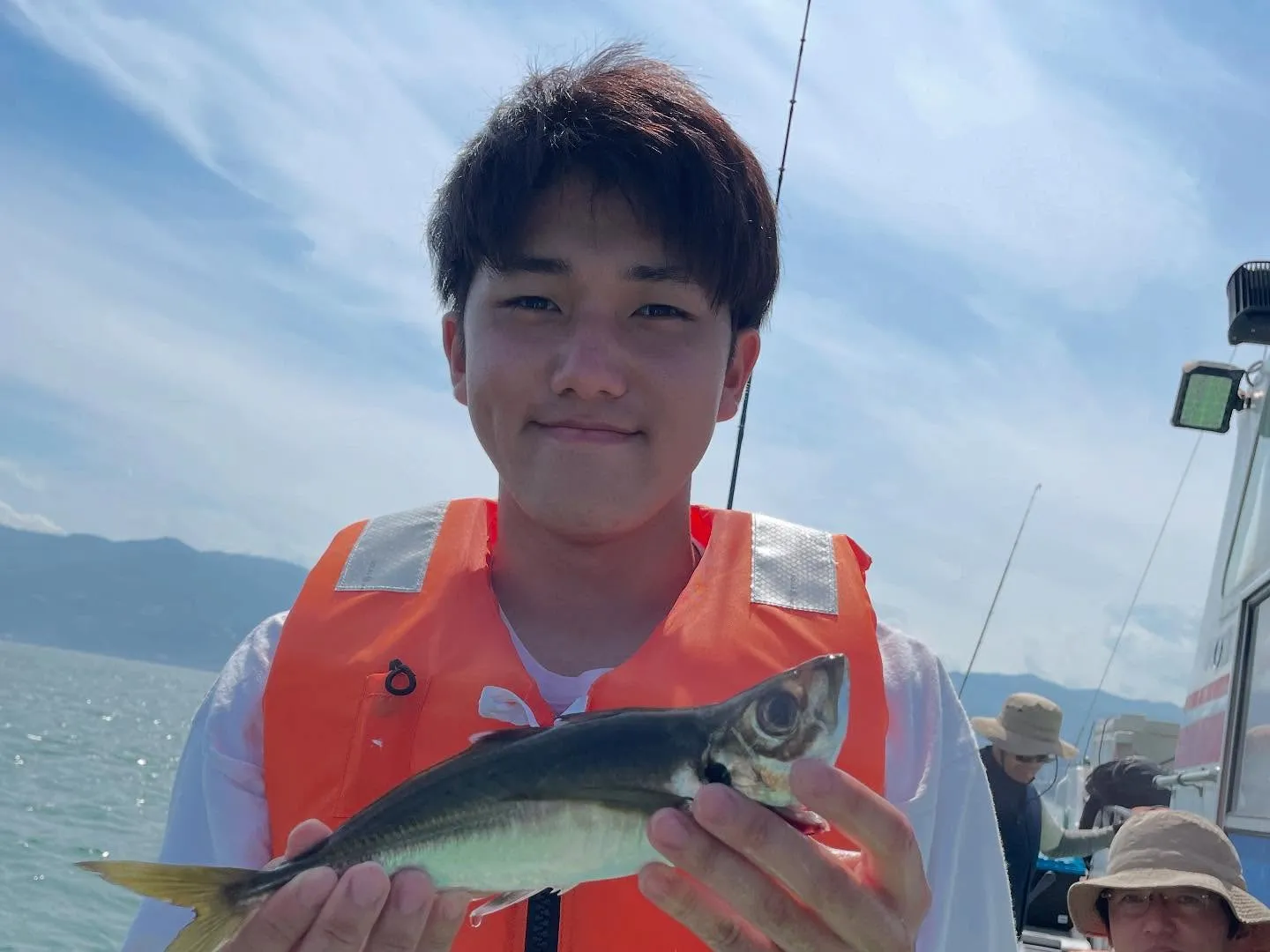 今日は、港から少し離れたところから開始❗️
