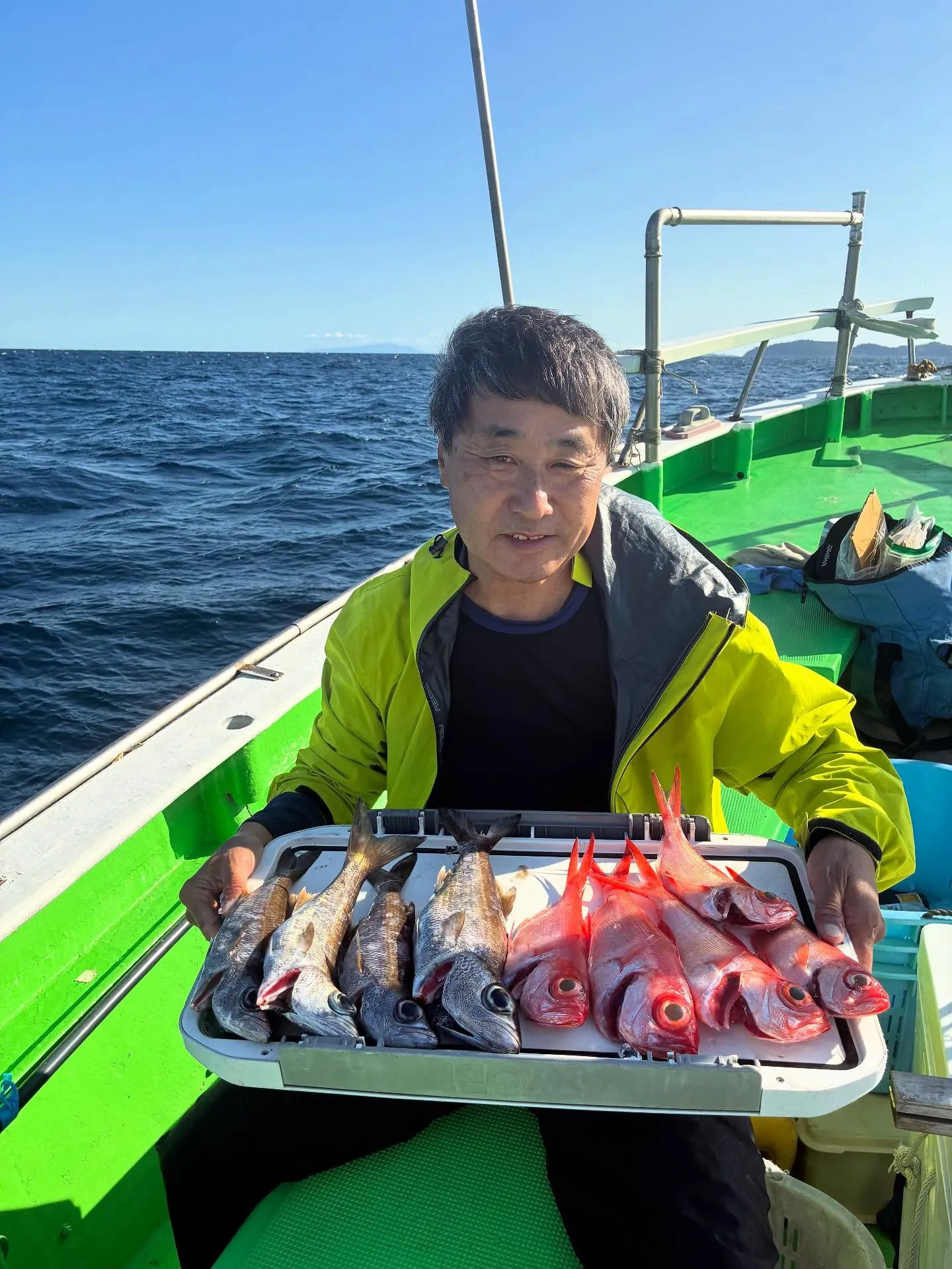【中深海、根魚五目船】